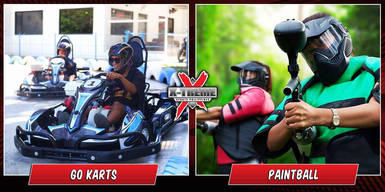 Go Karts and Paintball